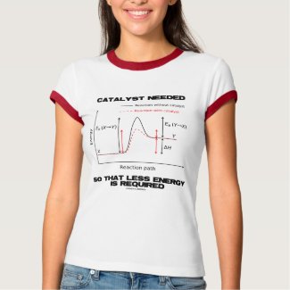 Catalyst Needed So That Less Energy Is Required shirt