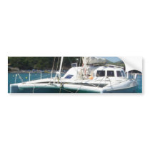Catamaran Bumper Sticker