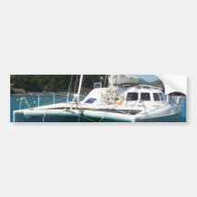 Catamaran Bumper Sticker