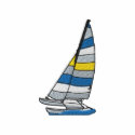 Catamaran embroidered shirts