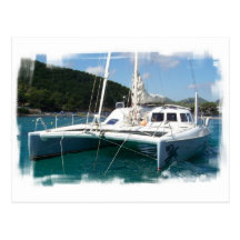 Catamaran Postcard