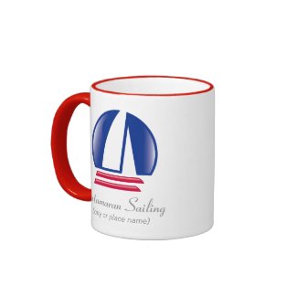 Catamaran Sailing_Pontoon Racing_BlueMoon template mug