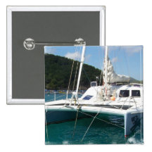 Catamaran Square Pin