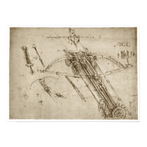 Catapult, Leonardo da Vinci, 1490 Posters