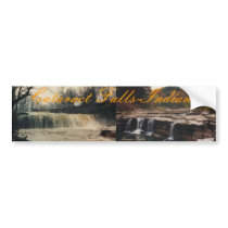 Cataract Falls Bumper Sticker bumper stickers by hblack6 Cataract Falls Bumper Sticker bumper stickers