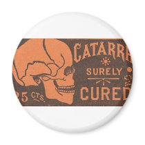 Catarrh Skull magnets by spyderfyngers Catarrh Skull magnets