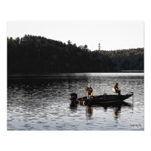 Catawba River Fishing Photographic Print
