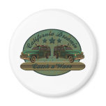 Catch a California Dreamin Surf Wave magnets