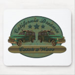 Catch a California Dreamin Surf Wave Mousepads