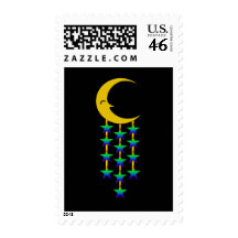 Catch a falling star postage stamps