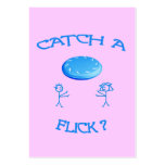 Catch A Flick Frisbee Business Card Template