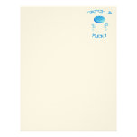 Catch A Flick Frisbee Letterhead Design
