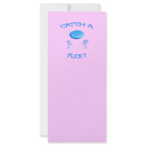 Catch A Flick Frisbee Full Color Rack Card