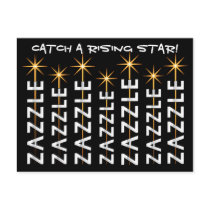 CATCH A RISING STAR! postcards by RobbieY CATCH A RISING STAR! postcards