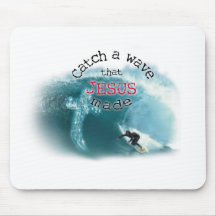 Catch a Wave Mouse Pads
