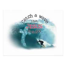 Catch a Wave Post Card