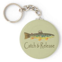Catch and Release Fishing Key Chains