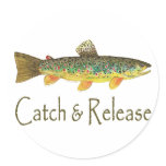 Catch and Release Fishing stickers