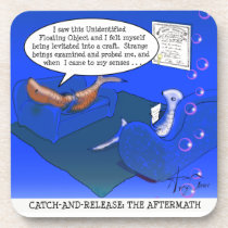 Catch and Release: the aftermath cork coasters