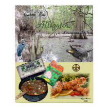 Catch Em Alligator Poster posters by FlorArt Catch Em Alligator Poster posters