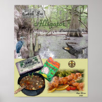 Catch Em Alligator Poster