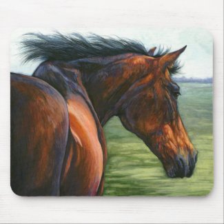Catch - Horse Mouse Pad mousepad