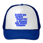 Catch me JERKIN blue Hats