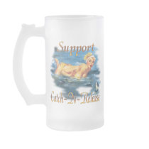 Catch n Release Babe-prined both sides Coffee Mug