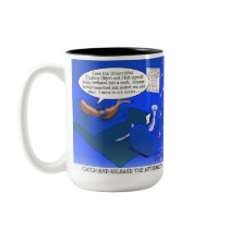 Catch-Release mugs by vicesandverses Catch-Release mugs