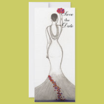 Catch the Bouquet Invitation invitations