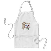 Catch the Reading Bug Tshirts and Gifts aprons by school_teacher Catch the Reading Bug Tshirts and Gifts aprons