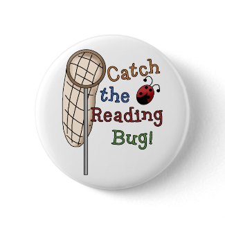 Catch the Reading Bug Tshirts and Gifts button