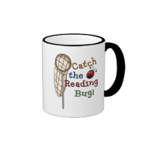 Catch the Reading Bug Tshirts and Gifts Mug
