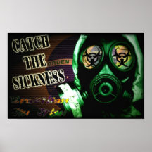 Catch the Sickness - Brazilian Jiu Jitsu Poster
