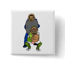 Catcher and Umpire Button
