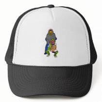 Catcher and Umpire Mesh Hat