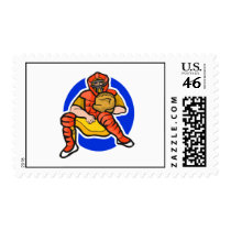 Catcher Postage Stamps