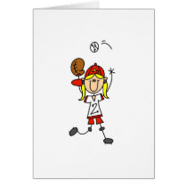 Catching A Softball Card by stick_figures Catching A Softball Card