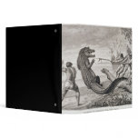Catching an alligator with lasso 3 ring binders