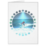 Catching the Surf Greeting Card