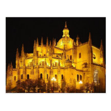Catedral de Segovia , Espana Post Card
