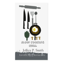 Catering Business Business Card Template