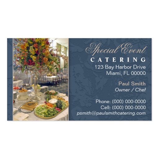 Catering Business Card