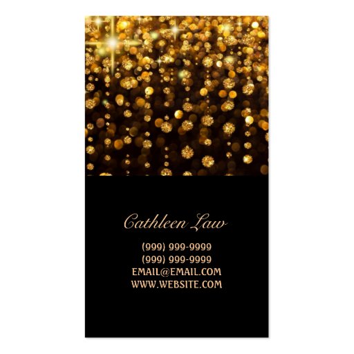 Catering Party Wedding Planner Restaurant Business Card (back side)