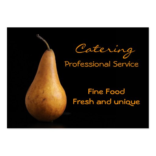 Catering - Pear Business Cards
