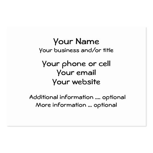 Catering - Pear Business Cards (back side)