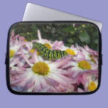 Caterpillar and Asters Laptop Sleeve electronics sleeves