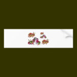Caterpillar and Ladybug Lady Bug Graphic bumper stickers