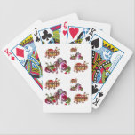 Caterpillar and Ladybug Lady Bug Graphic playing cards