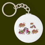 Caterpillar and Ladybug Lady Bug Graphic keychains